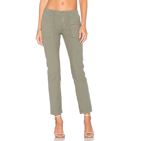 Joie size 27 Painter Chino Pant in Olive Fatigue - Picture 1 of 16